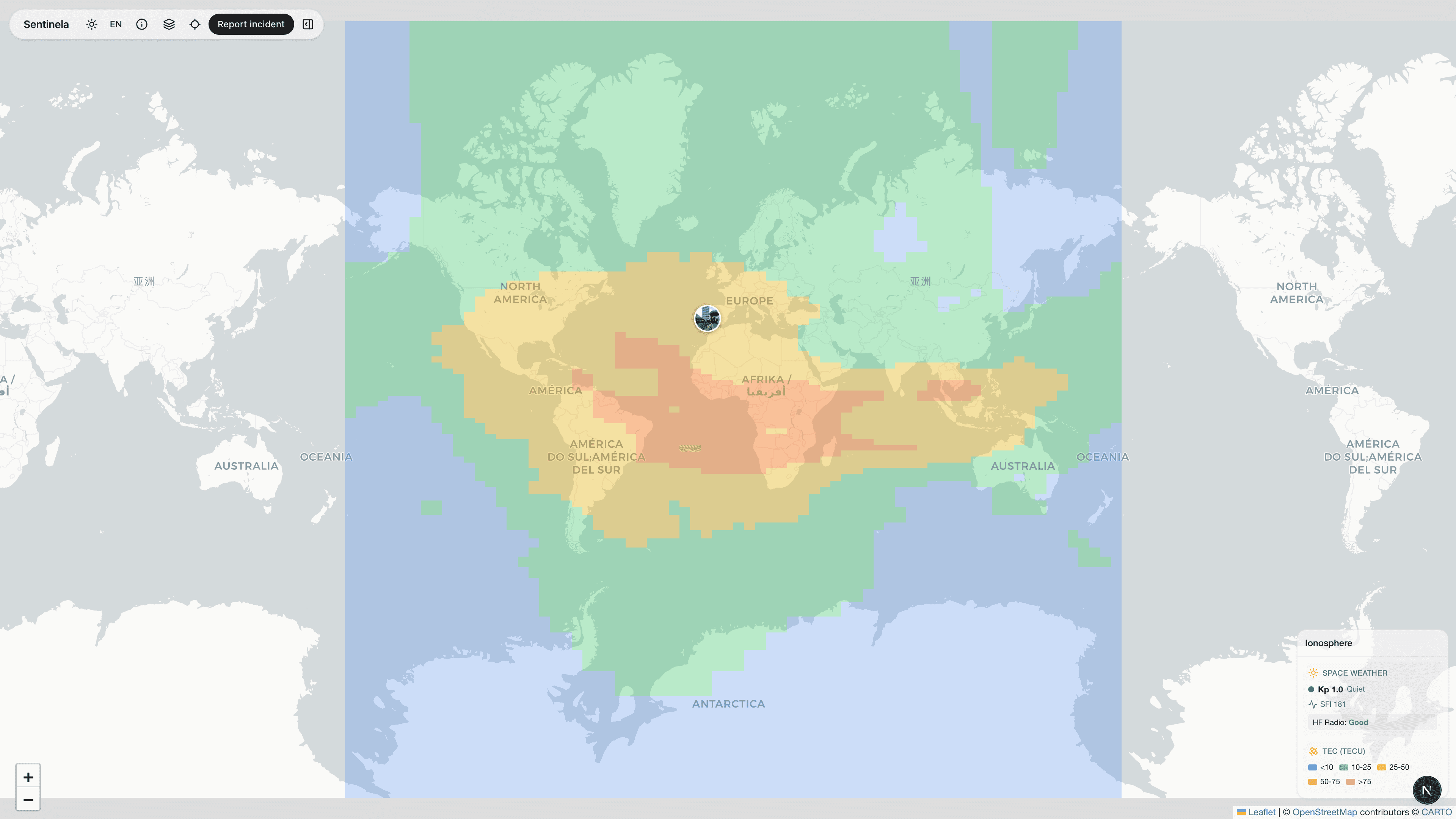 Ionosphere & Space Weather